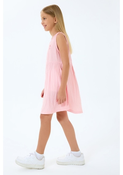 U.s. Polo Assn. Kız Çocuk Pembe Elbise 5274-49888 Pembe