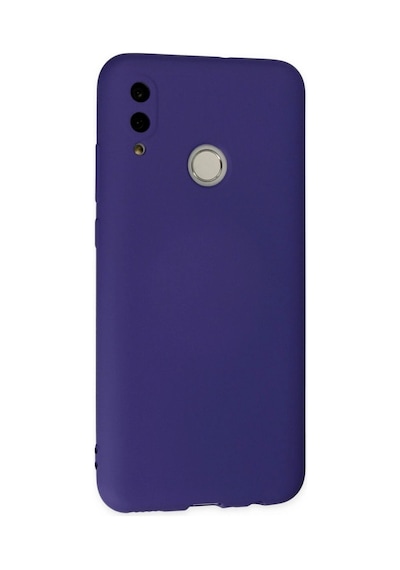 Tedar Huawei P Smart 2019 Kılıf Nano İçi Kadife Silikon - Mor Najmaddin standart