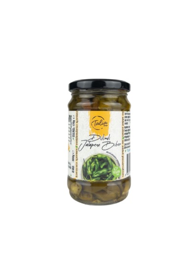 Talia Clean Label Dilimlenmiş Jalapeno Biber Turşusu 300g