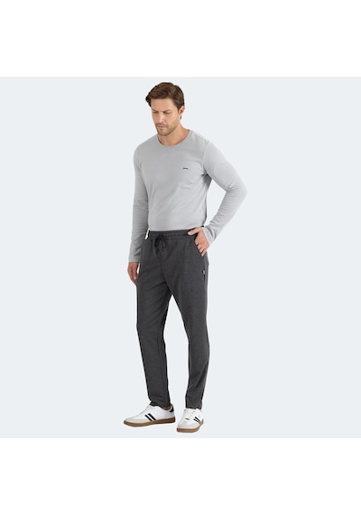 Slazenger IMPACTO I Erkek Eşofman Altı Siyah / Gri
