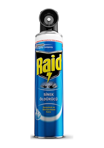 4 Adet Raid Sinek Savar 2 İn 1 300 Ml