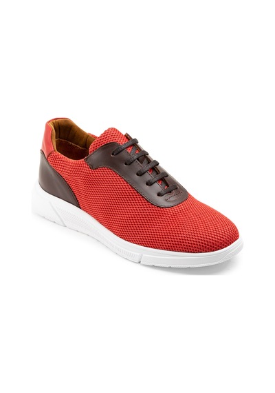Deery Kırmızı Spor Sneaker Erkek Ayakkabı - 01879Mkrmc01 Kırmızı