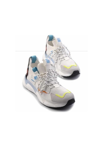 Bambi Beyaz Leather Erkek Sneaker E01441000222 Beyaz