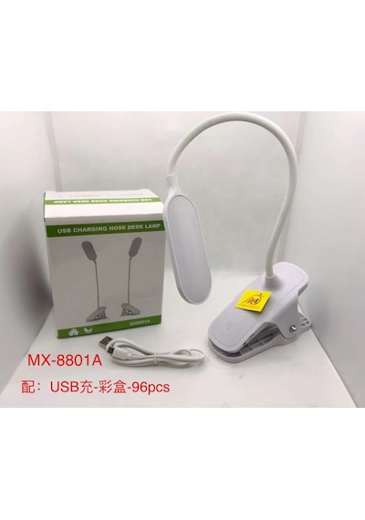 POWERMASTER MX-8801A USBLİ MASA LAMBASI Beyaz