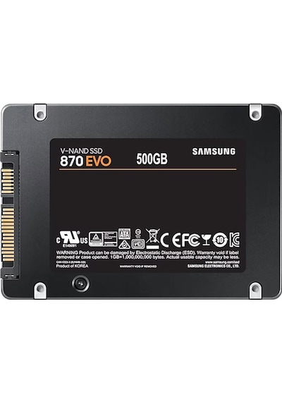 500 Gb 870 Evo Samsung Uyumlu 2.5 Sata3 Mz - 77e500bw 560 530 Mb / s Tr Garantılı