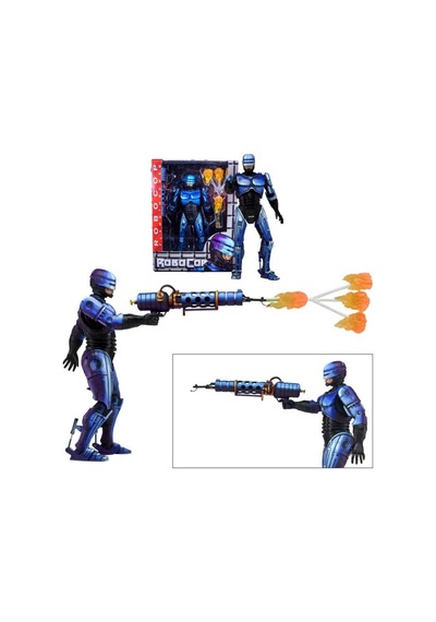 Robocop Vs. The Terminator Flamethrower Robocop Figure