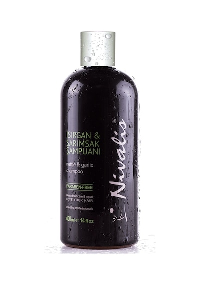Nivalis Kokusuz Parabensiz Isırgan Sarımsak Şampuanı 400 ML
