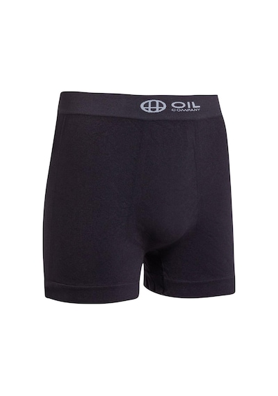 Oil Company Termal 2'lü Boxer Seamless Siyah