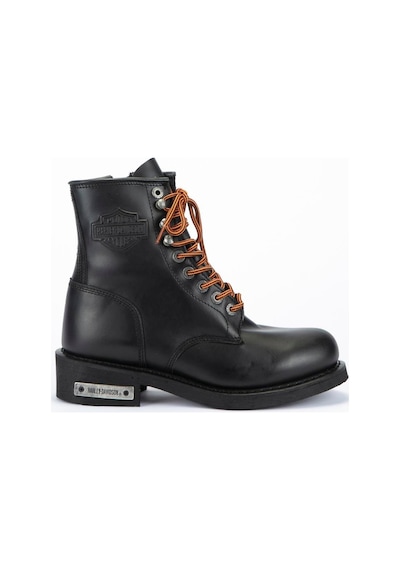 Harley Davidson Toti Erkek Siyah Deri Bot-23529 Siyah