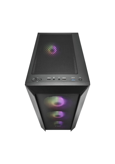Fsp Cmt 218 4 X 120mm Fixed Rgb Fan Temperli Cam Kasa