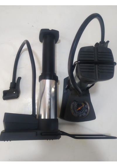 Bisiklet Pompası 160 PSI Basınç Göstergeli Top İğnesi Dahil