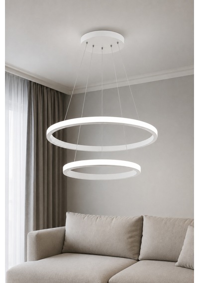 Rizon 2 Li Led Sarkıt Avize Beyaz Işık