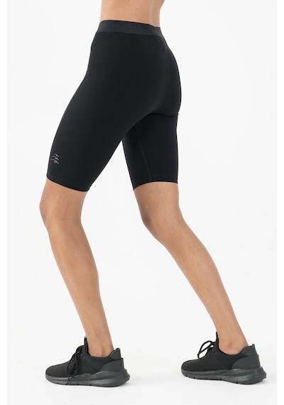 Maraton Active Slimfit Kadın Şort Fitness Siyah Şort 22282-siyah