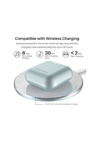 Tozo T6S IPX8 ENC TWS Bluetooth 5.3 Kablosuz Kulaklık