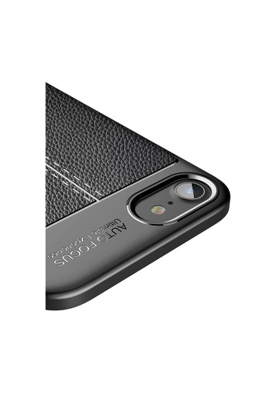 Apple iPhone Uyumlu  7 Uyumlu Kılıf Auto Focus Kapak - Kırmızı