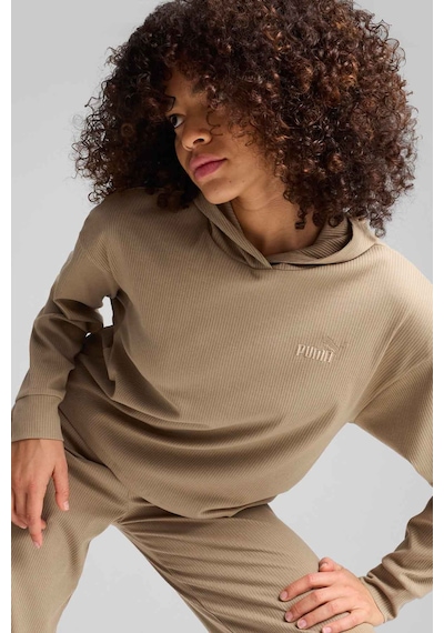 Puma Ess Elevated Hoodie Yeşil Kadın Sweatshirt 000000000102049820