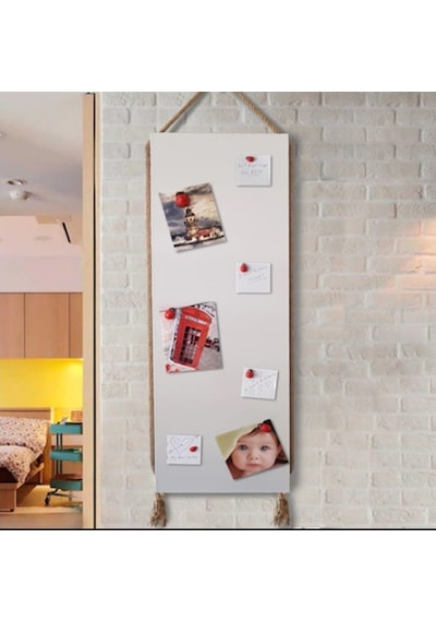 Mıknatıslı Pano Ve Yazı Tahtası, Dekoratif Halatlı Magnet Panosu (438576392)