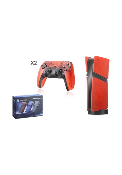 Hadron Gs5 Ultra Retro Oyun Konsolu Ps2, Psp, Ps1 128 Gb Çift Gamepad Kırmızı Renk
