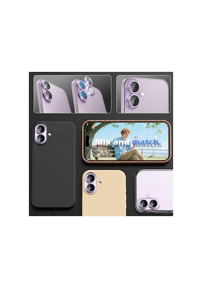 İphone 17 Uyumlu Safir Lens Çizilmez Dayanıklı Kamera Koruyucu Mavi
