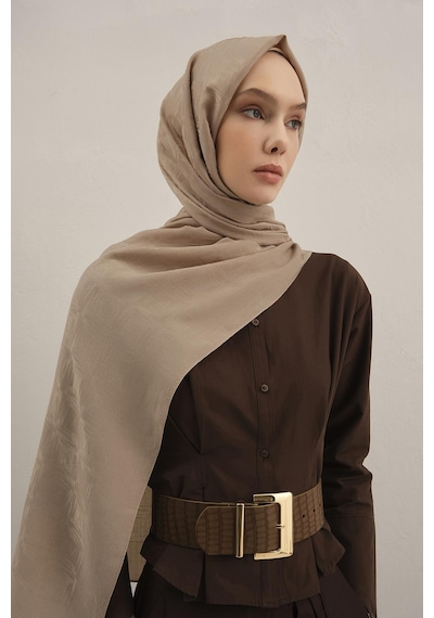 Armine Lyocell Şal - 6 - Soft Taş 04