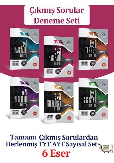 Ayt-tyt Sayısal Çıkmış Sorular Deneme Seti
