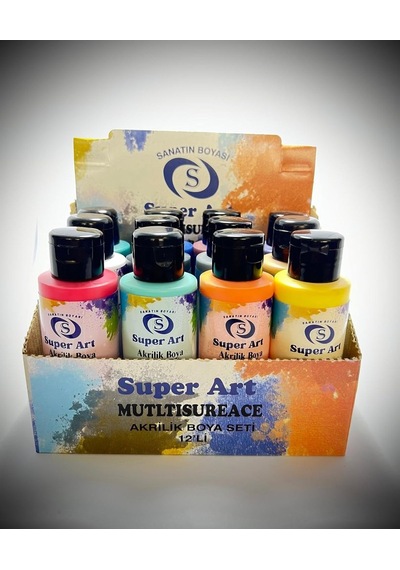 Art Akrilik Boya Seti 12'li 12x100 Ml