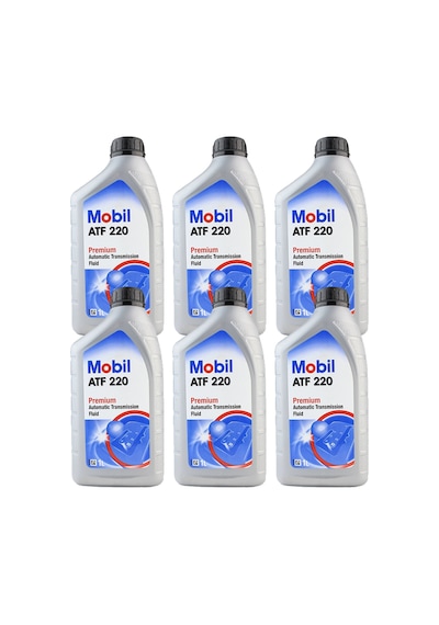 Mobil Atf 220 Kırmızı Şanzıman ve Direksiyon Yağı 6 x 1 L