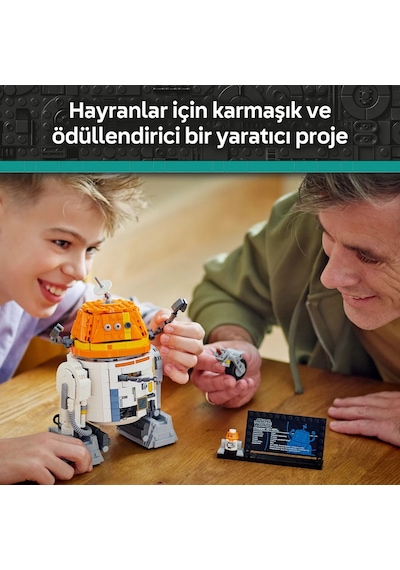 LEGO® Star Wars: Ahsoka™ Chopper (C1-10P)™ Astromech Droidi 75416 - 10 Yaş ve Üzeri Çocuklar için İnşa Edilebilen Model Yapım Seti (1039P) LEGO® Star Wars: Ahsoka™ Chopper (C1-10P)™ Astromech Droidi 75416 - 10 Yaş ve Üzeri Çocuklar için İnşa Edilebilen Model Yapım Seti (1039P)
