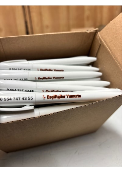 Baskılı Promosyon Kalem. 100 Adet