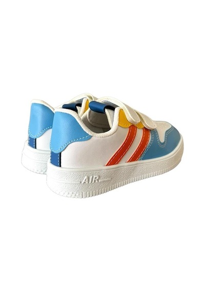 Çocuk Sneaker Spor Ayakkabı Mavi - Turuncu-mavi - Turuncu Mavi - Turuncu