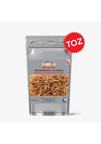 Un Kurtlu Yüksek Proteinli Kuş Üretim Yemi - Toz Yem, 250 Ml