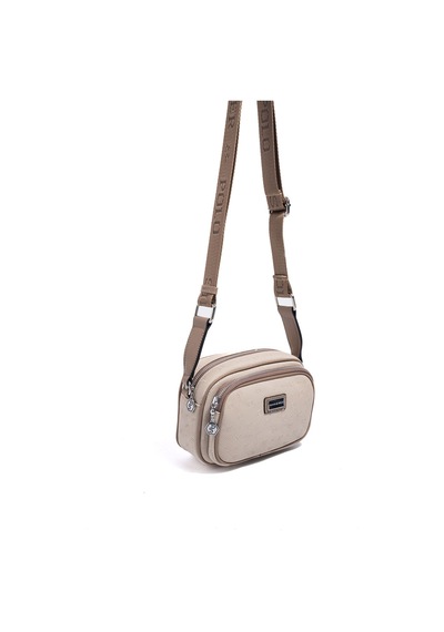 Silver Polo Sp1111 Kadın Çapraz Çanta Fashion Bej-latte