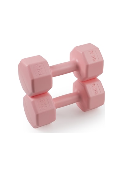 Psspor 2 Adet 3kg Pembe Renk Dambıl Seti 2 Adet 3kg Gönderim Yapılmaktadır