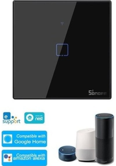 Sonoff T3EU1C-TX Wifi Dokunmatik Akıllı Anahtar