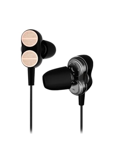 Tr Eh102 Kablolu 3.5mm Jacklı Mikrofonlu Kulak İçi Kulaklık - Çift Sürücülü, Sağlam Kablo Yapısı, Spor, İş Genel