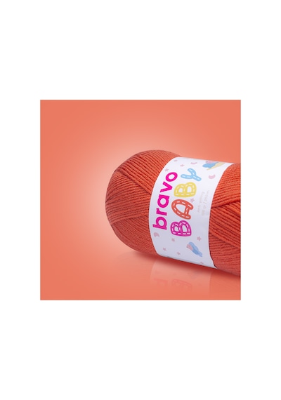Baby Tüylenmez Anti Pilling Bebek Yünü 100 Gr 250 Metre Renk Kodu: 455 Tarçın