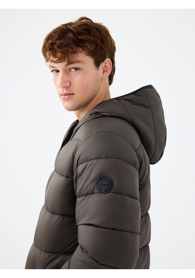 Regular Fit Erkek Mont Haki