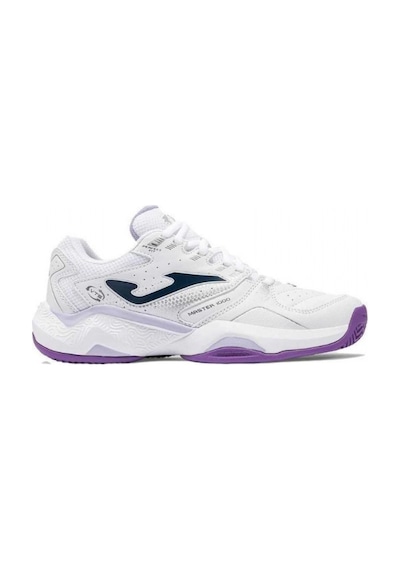 Joma Tm10ls2602c Master 1000 Kadın Toprak Kort Tenis Padel Ayakkabısı Beyaz Mor