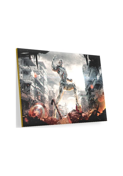 Cakasepetim Ultron Supervillain Artwork Ahşap Mdf Tablo