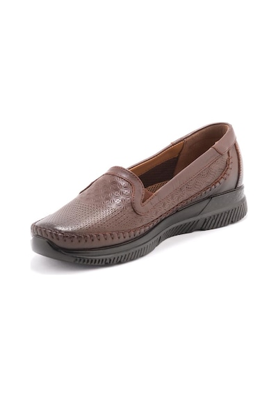 Forelli 29413 Eterna-G Taba Kadın Comfort Deri Ayakkabı