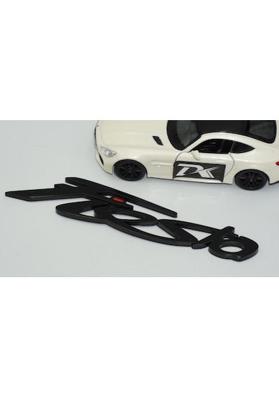Dk Tuning Fiesta Bagaj Siyah Abs Yazı Logo Amblem Ford İle Uyumlu Bagaj Arma