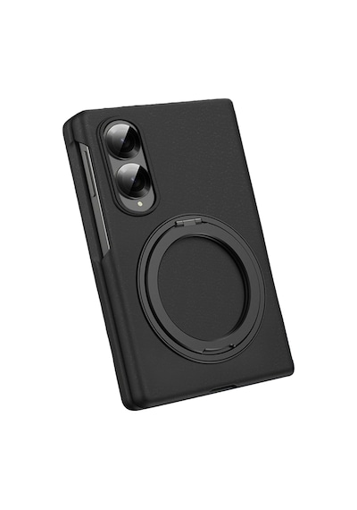 Joko Samsung Uyumlu Galaxy Z Fold 8 Thunder Standlı Magsafe Kapak - Siyah Çok Renkli