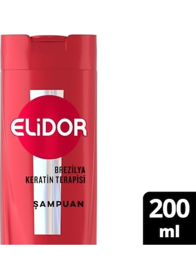 Saç Bakım Şampuanı Brezilya Keratin Terapisi 200 Ml