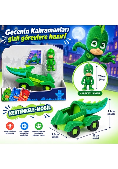 Bezos Figür Ve Gekko Mobile Araç Bty