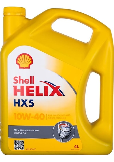 Shell 10w/40 Hx 5 4lt Dizel & Benzinli