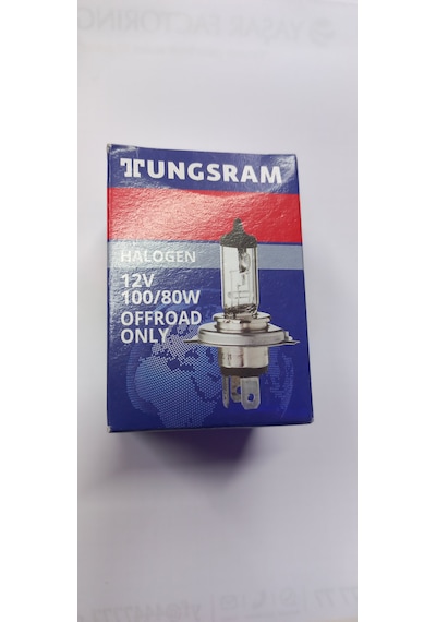 Tungsram Halojen Ampul 12v H4 80/100w Rally Tırnaklı 1 Adet