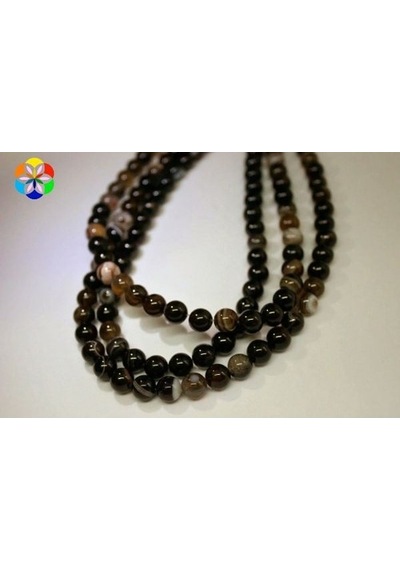 Akik Taşı 8Mm/10 Adet (3605)