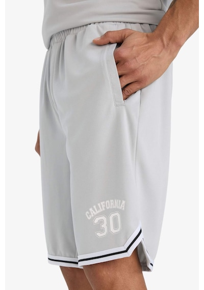 DeFactoFit Hızlı Kuruyan Standart Fit Sporcu Kısa Paça Şort C2419AX25HSGR91