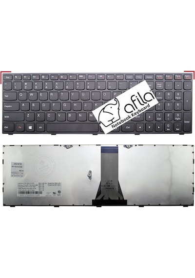 Lenovo Uyumlu 80Lt 80Lt00G5Tx 80Lt018Ktx Klavye (Siyah Tr) - 538306709