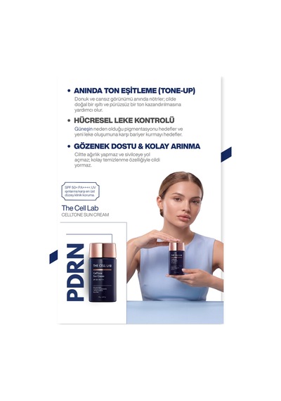Liposomal Teknolojili Pdrn Bariyer Onarıcı & Nemlendirici Güneş Kremi Spf50+ Pa++++ 70g